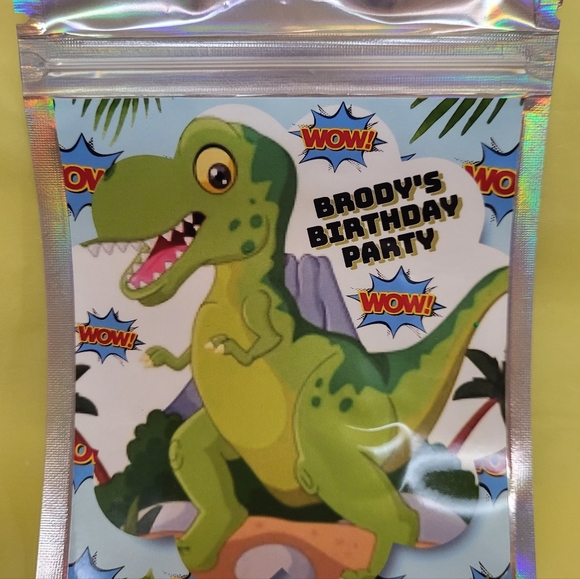 8-PERSONALIZED TREAT/CANDY BAGS/PERSONALIZE WITH NAME & DATE & YOUR PARTY THEME - Picture 8 of 11